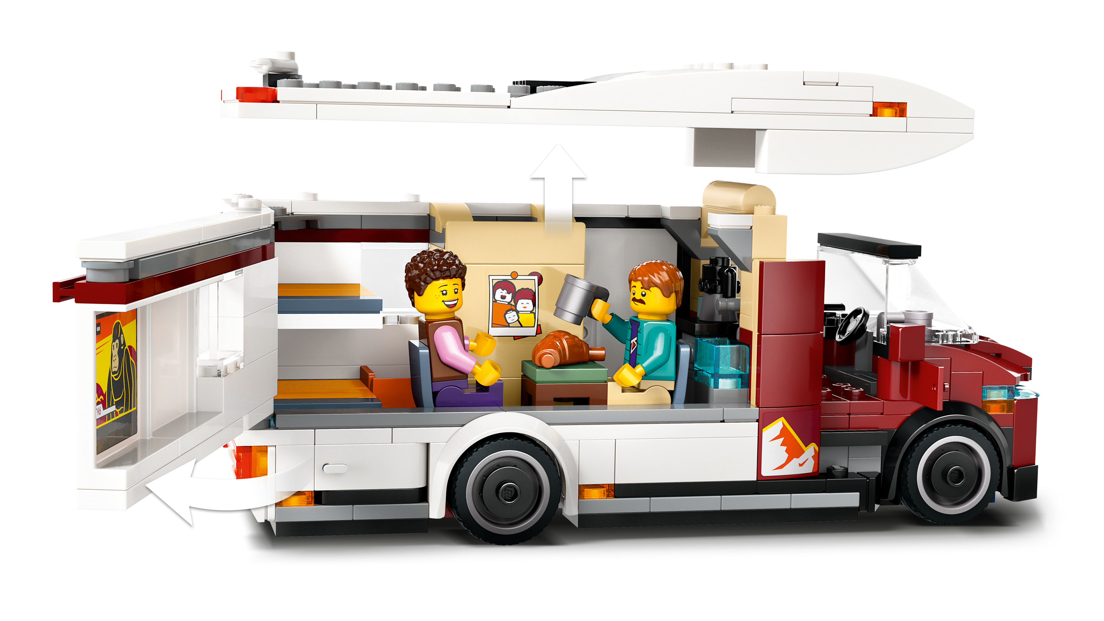 LEGO City 60454 Holiday Adventure Camper Van