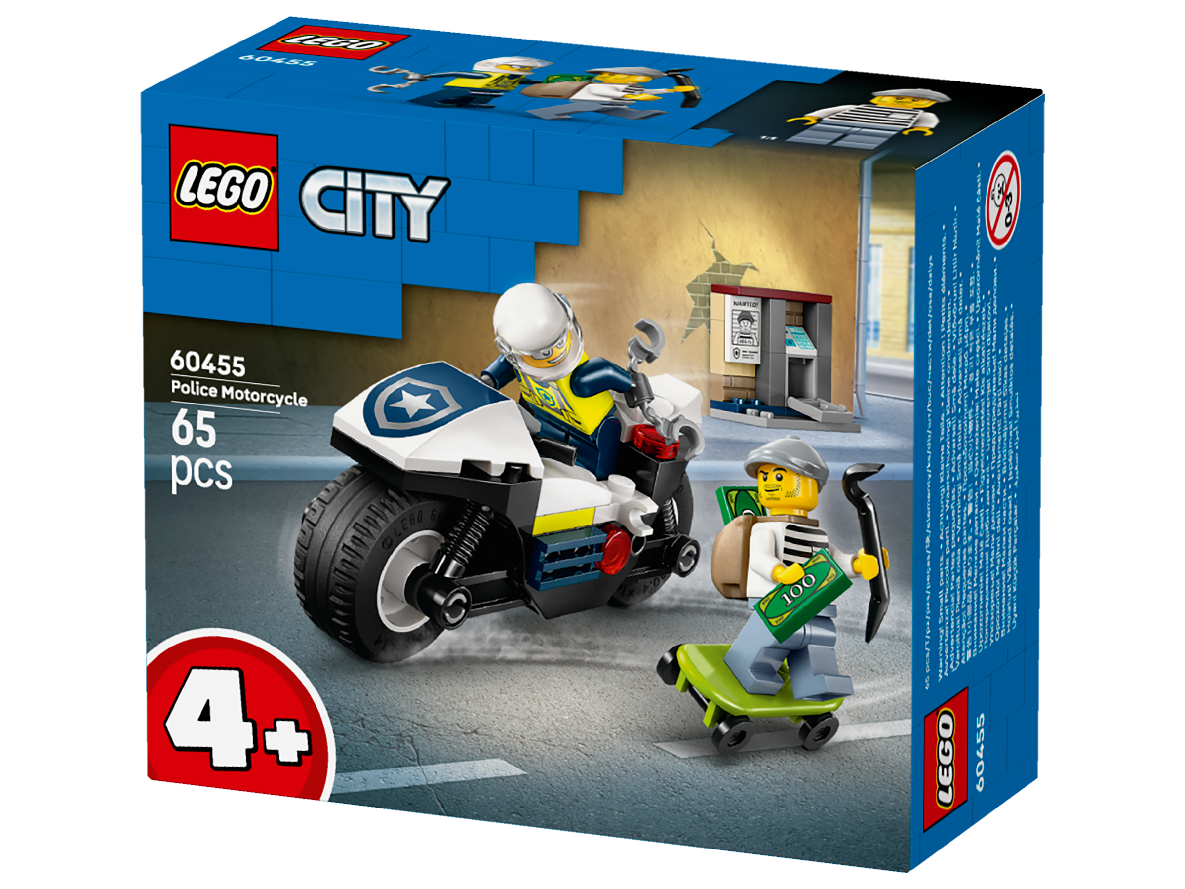 Lego 60455 Police Motorcycle Chase