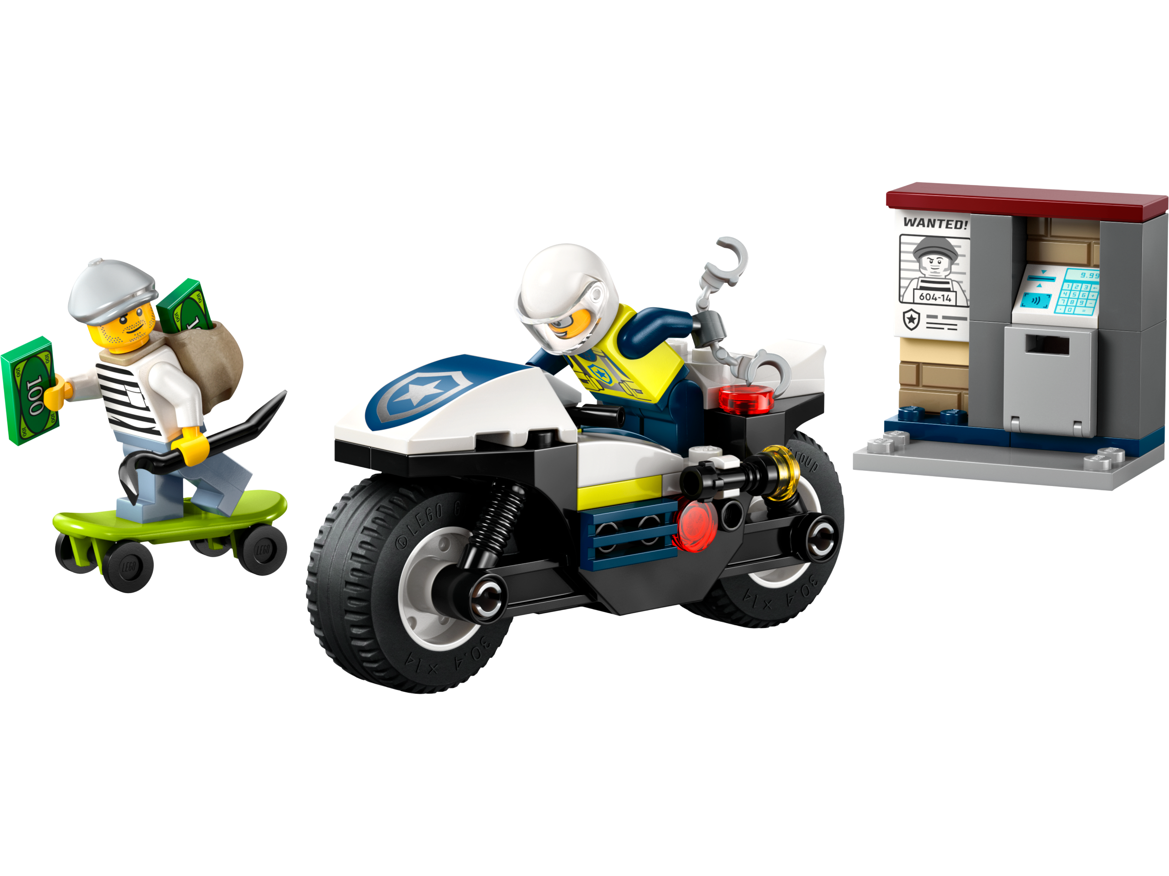 Lego 60455 Police Motorcycle Chase