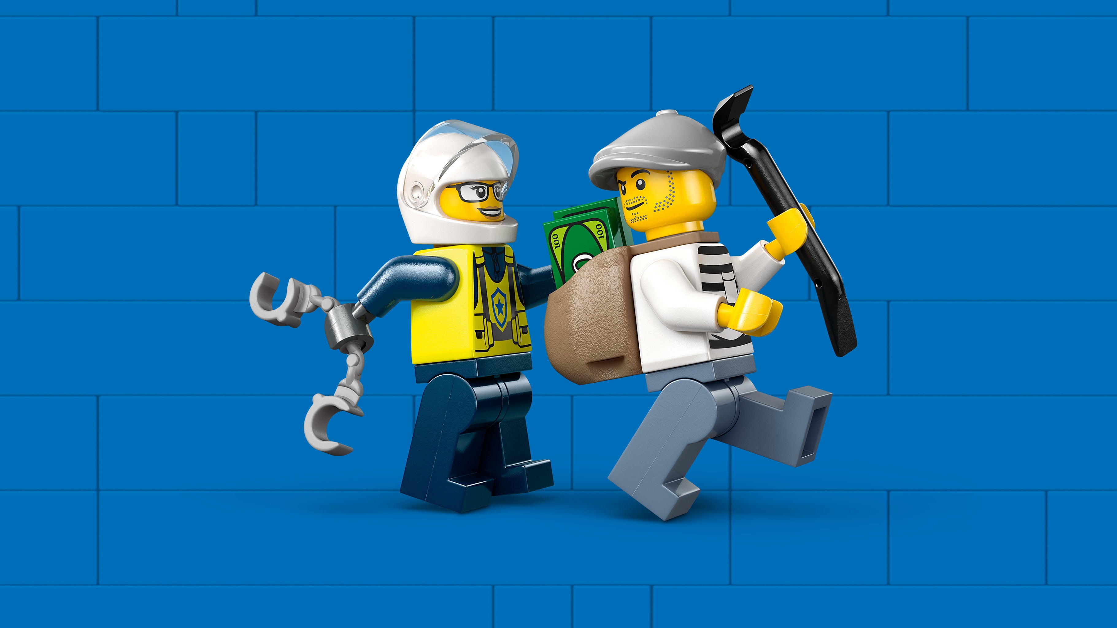 Lego 60455 Police Motorcycle Chase
