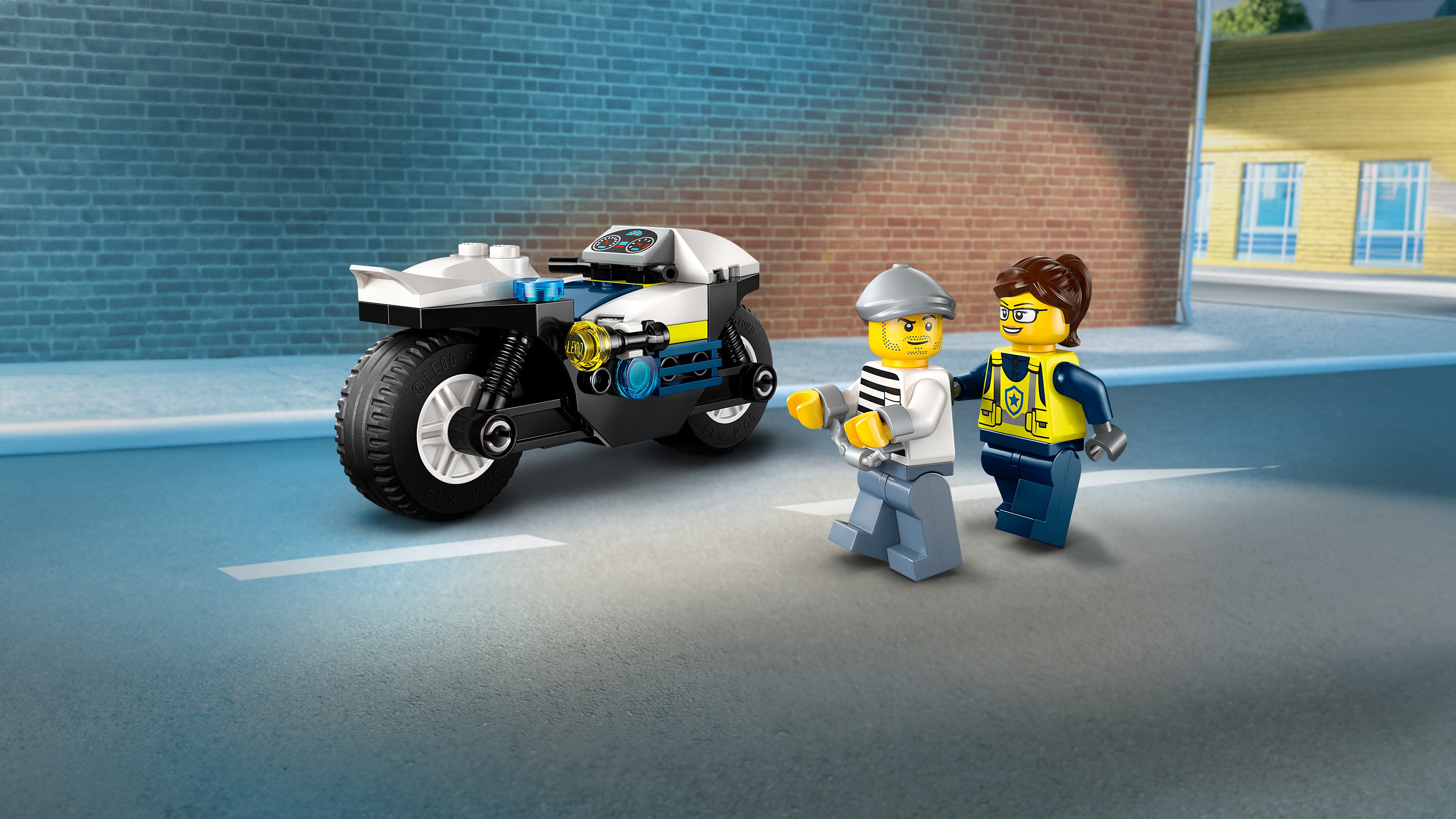 Lego 60455 Police Motorcycle Chase