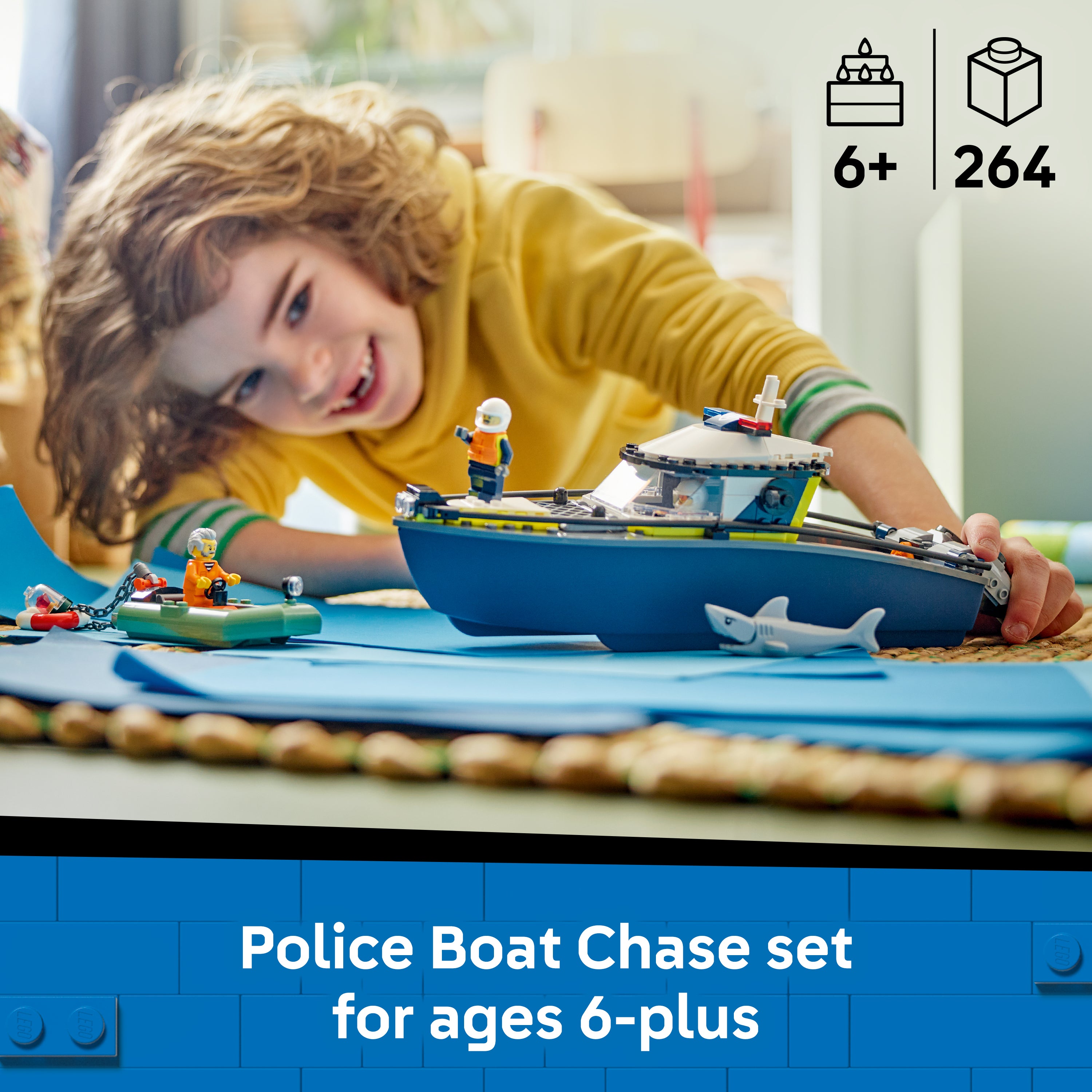 Lego 60456 Police Boat Chase