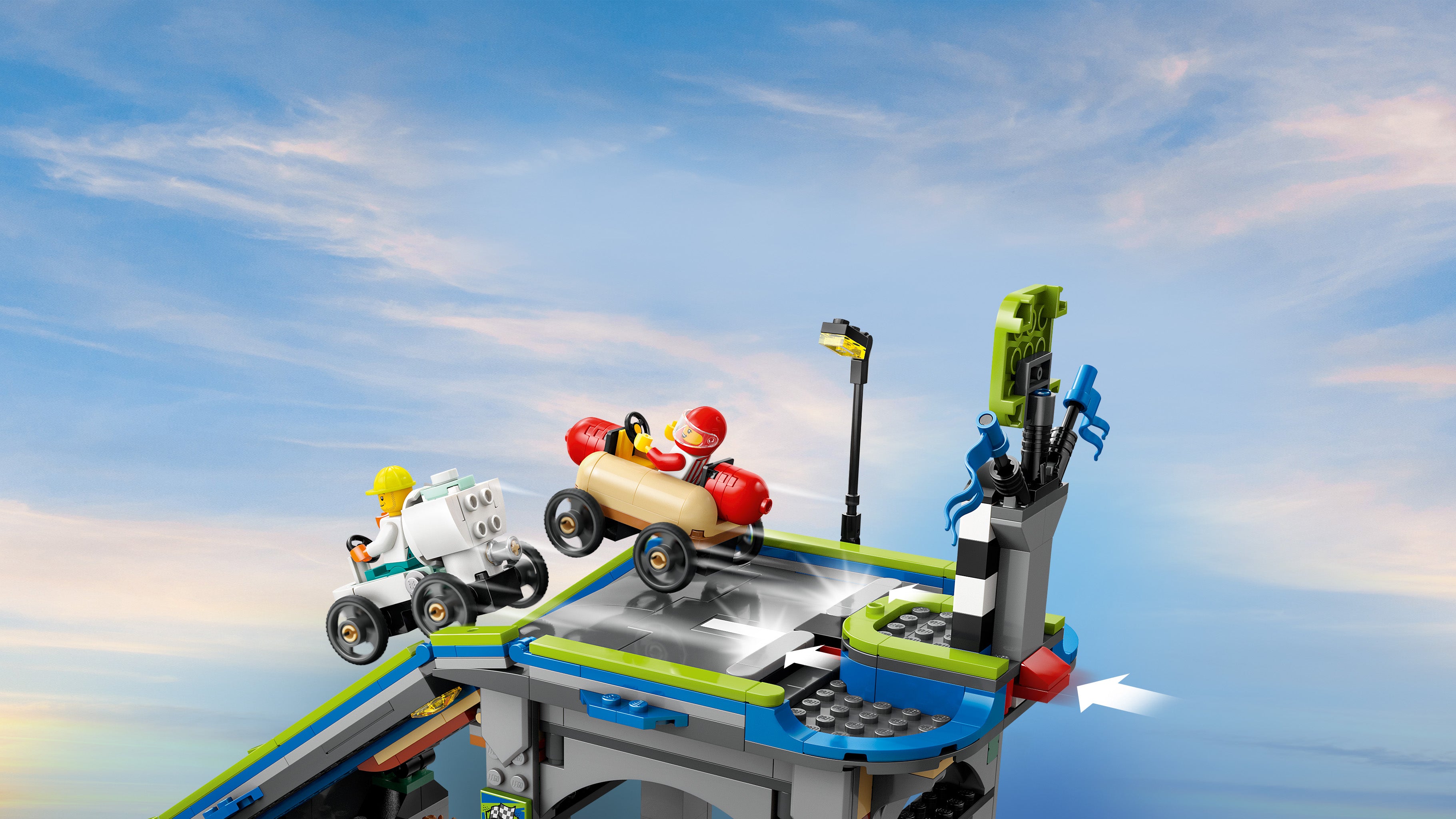 LEGO City 60460 No Limits: Race Car Ramp Track