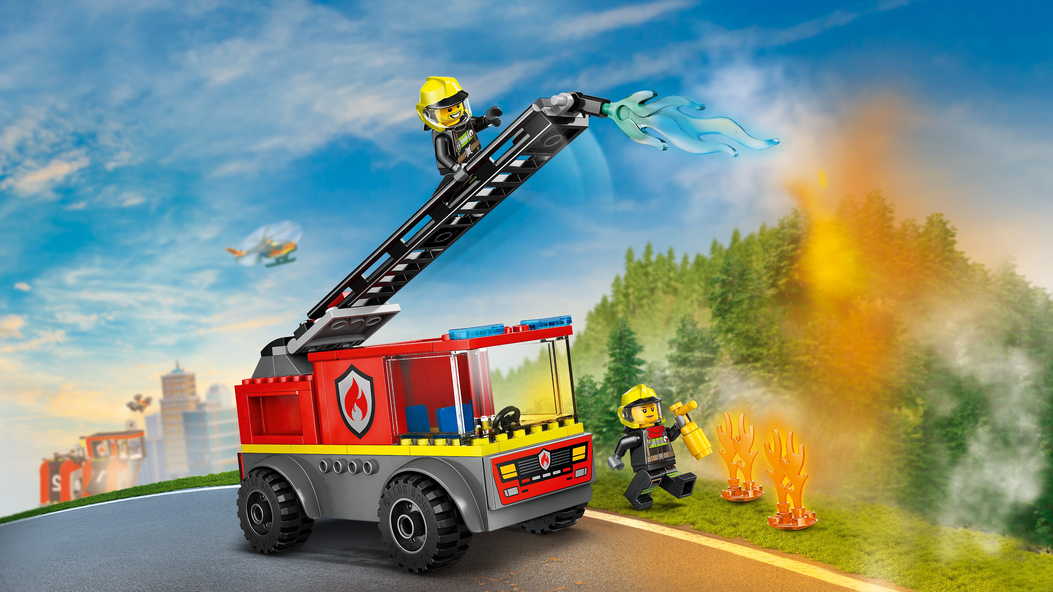 LEGO City 60463 Fire Ladder Truck