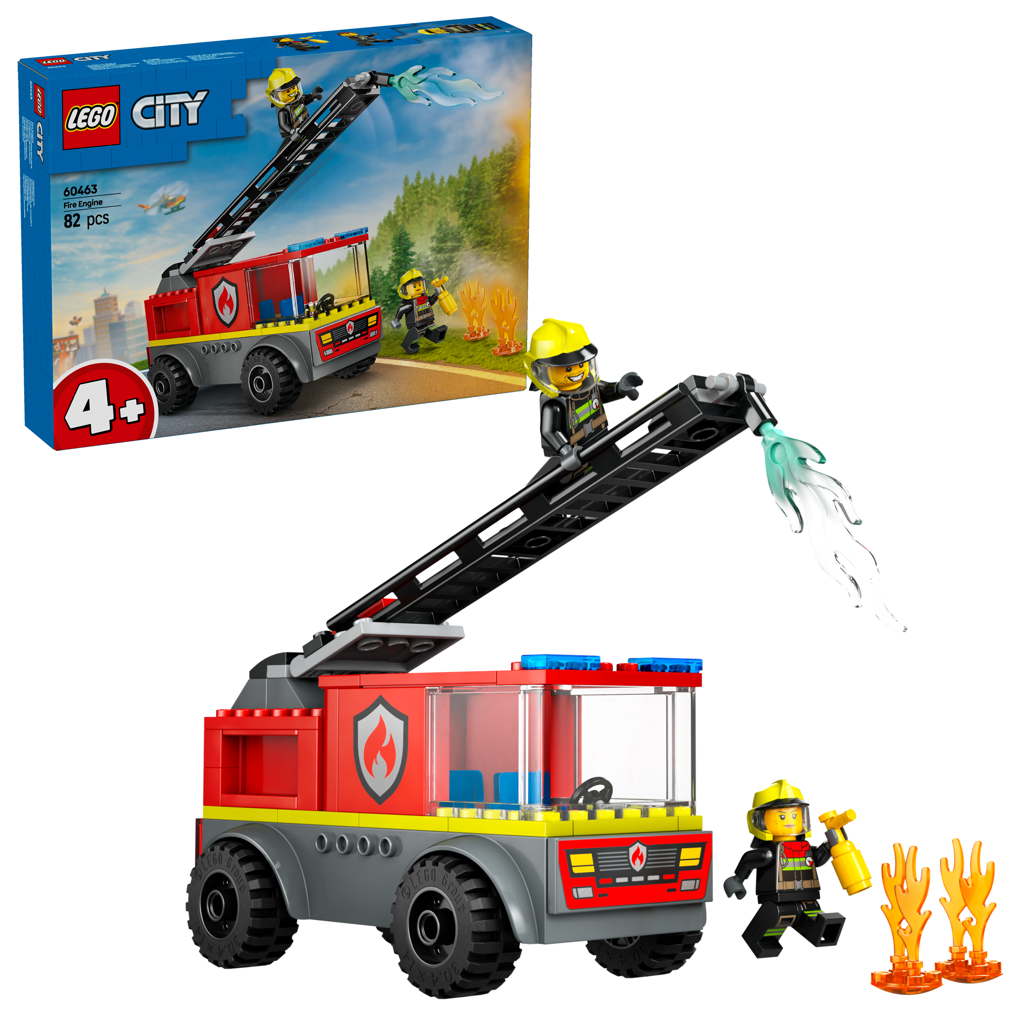 LEGO City 60463 Fire Ladder Truck