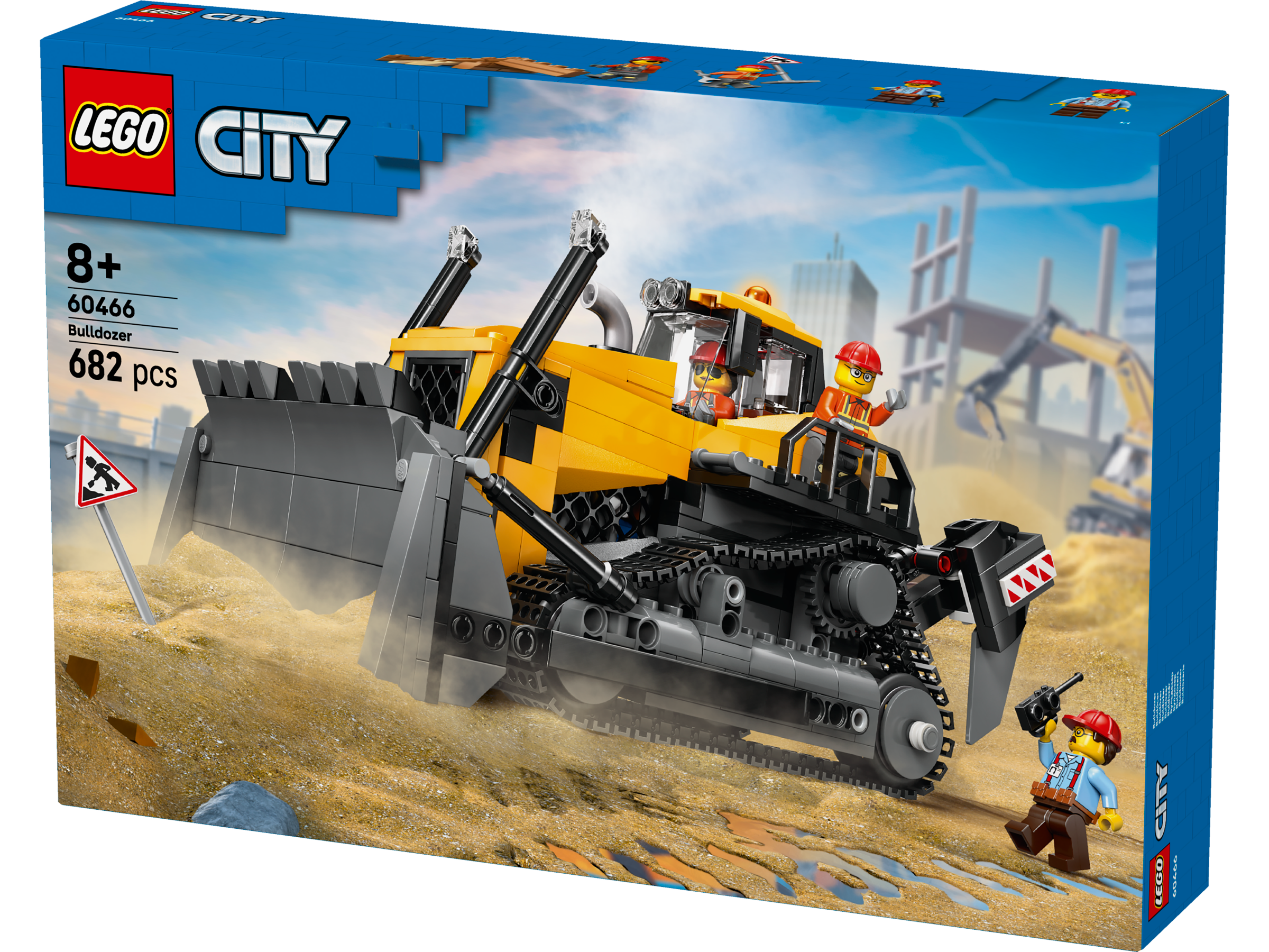 Lego 60466 Yellow Bulldozer