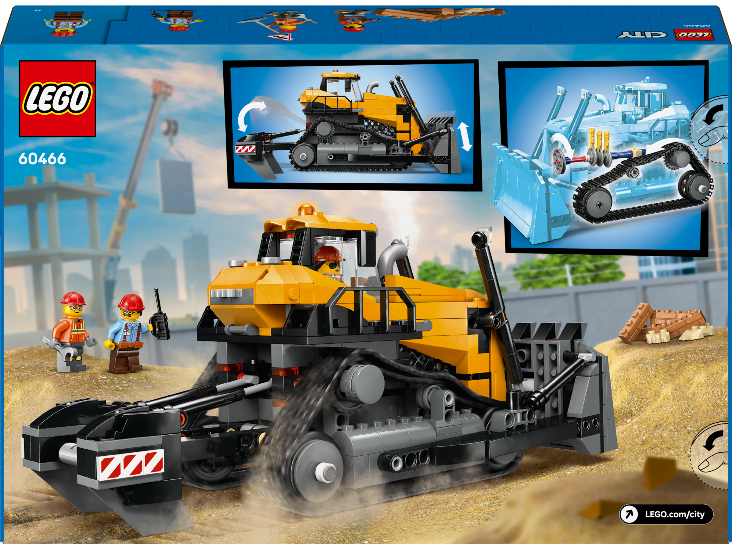 Lego 60466 Yellow Bulldozer