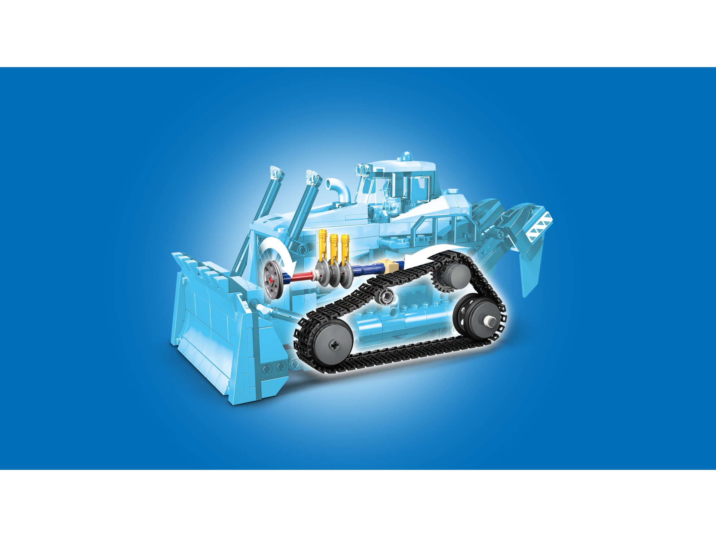 Lego 60466 Yellow Bulldozer