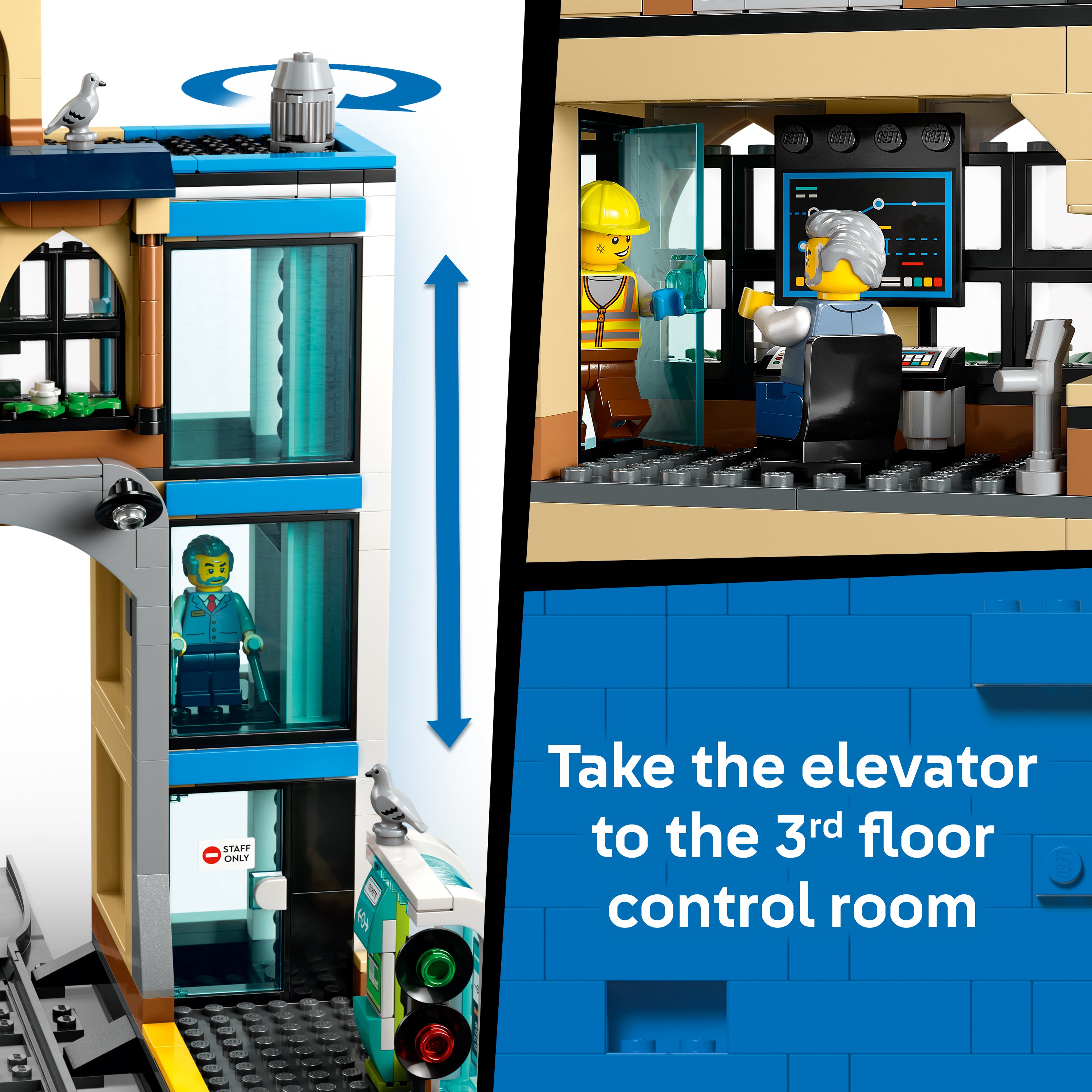 Lego 60469 Central Train Station