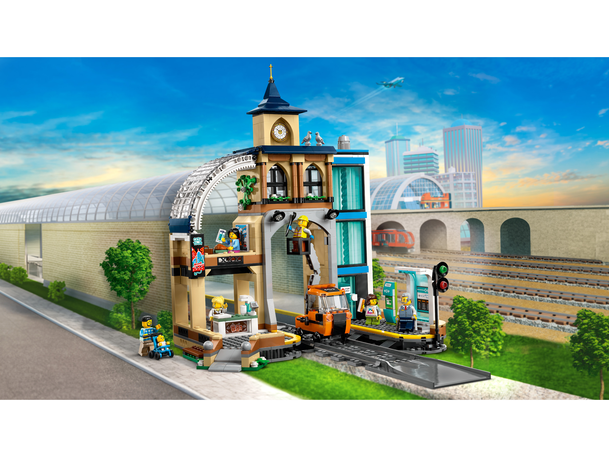 Lego 60469 Central Train Station