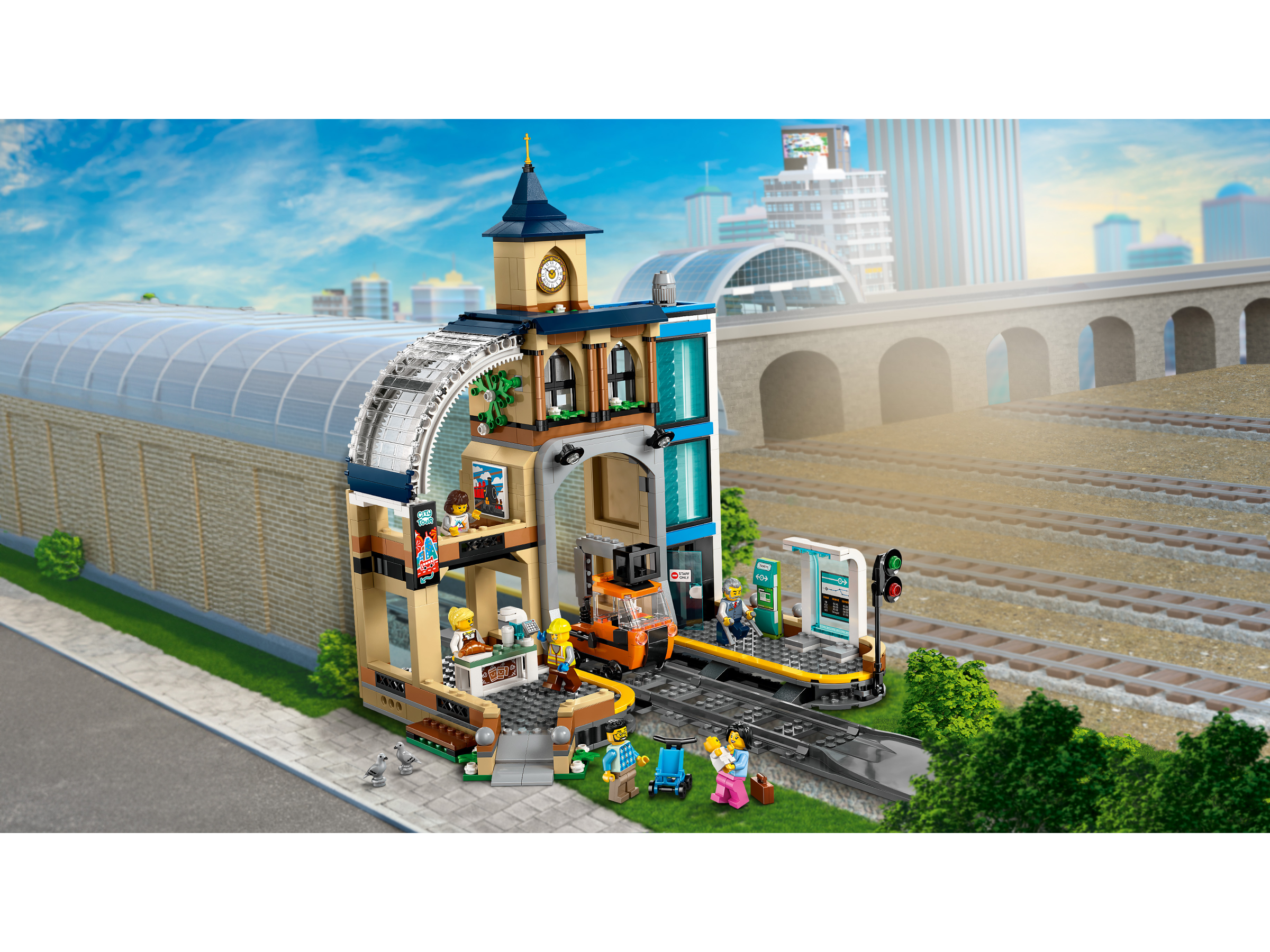 Lego 60469 Central Train Station