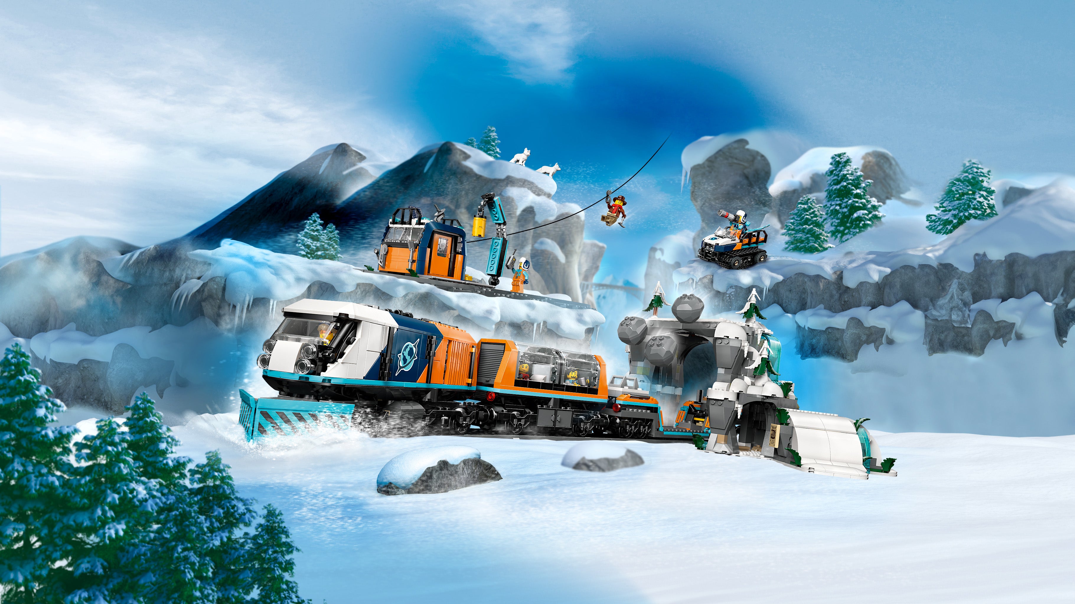 Lego 60470 Explorers Arctic Polar Express