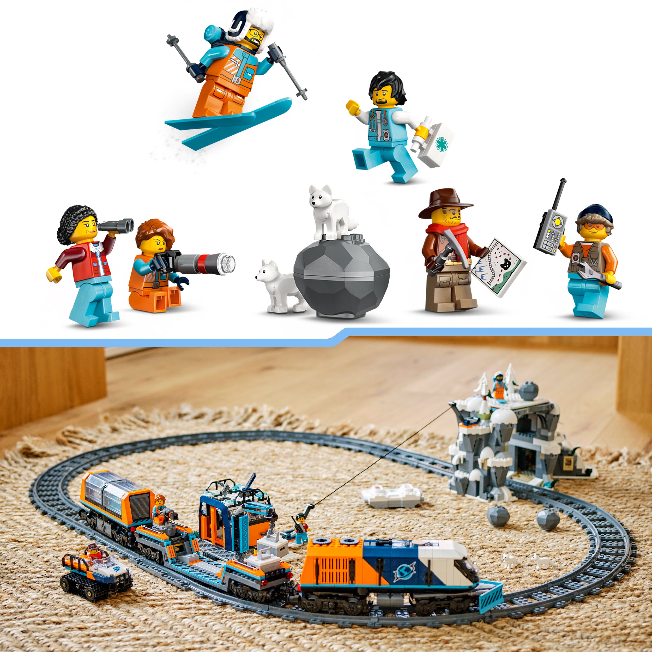 Lego 60470 Explorers Arctic Polar Express