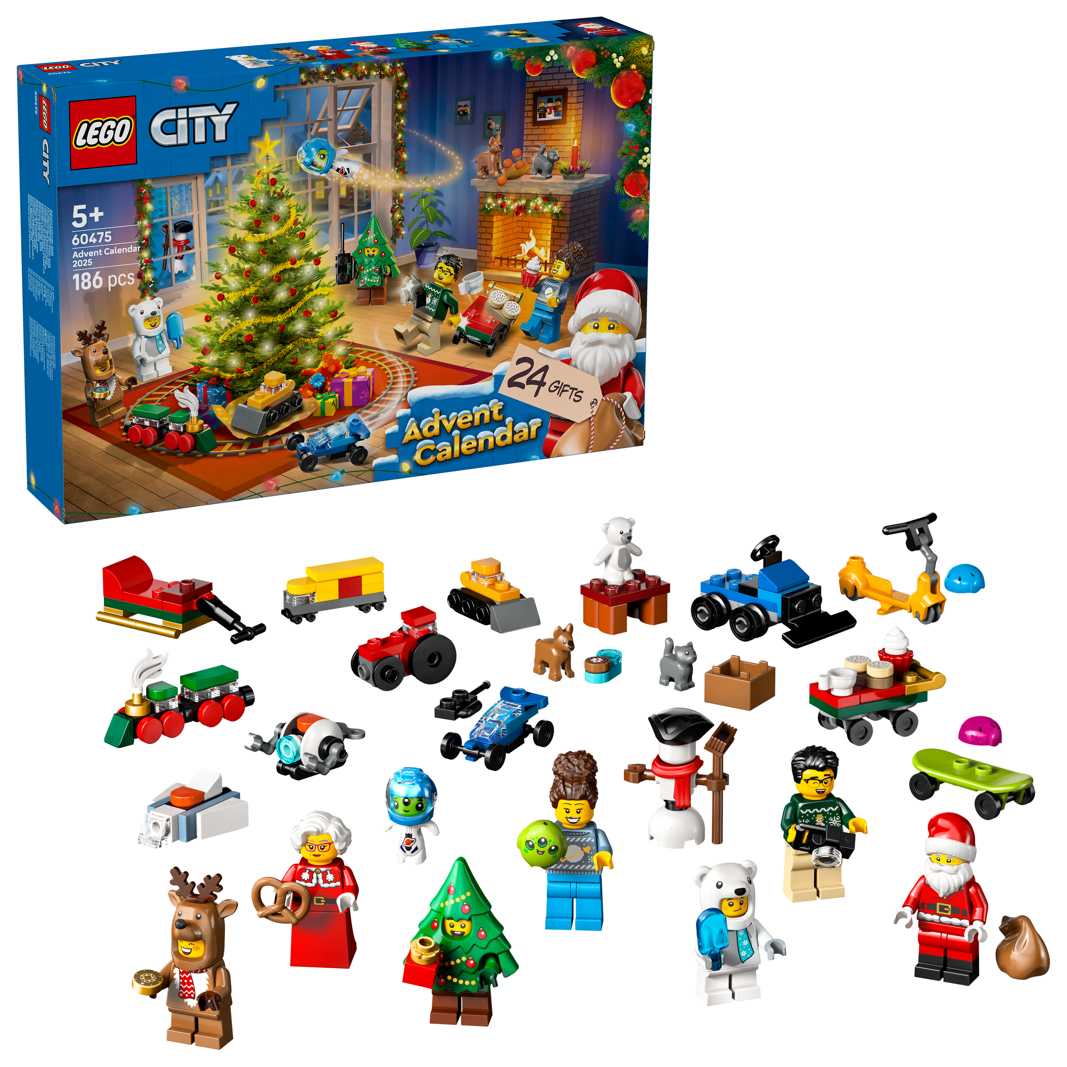 Lego60475 Lego City Advent Calendar 2025