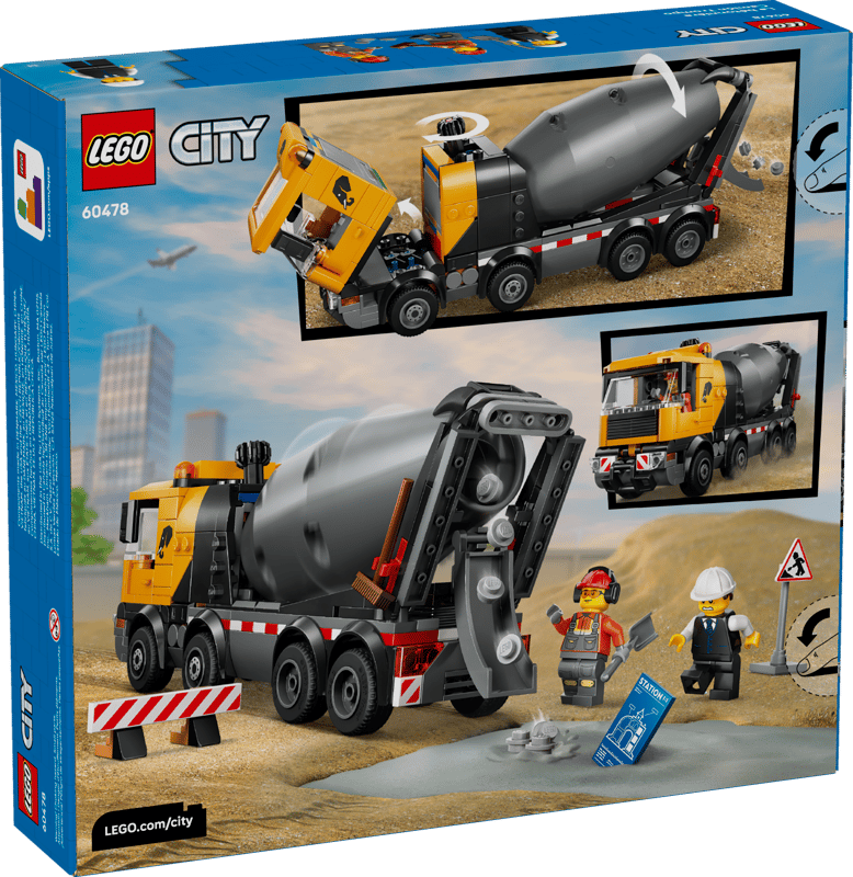 Lego 60478 Cement Mixer