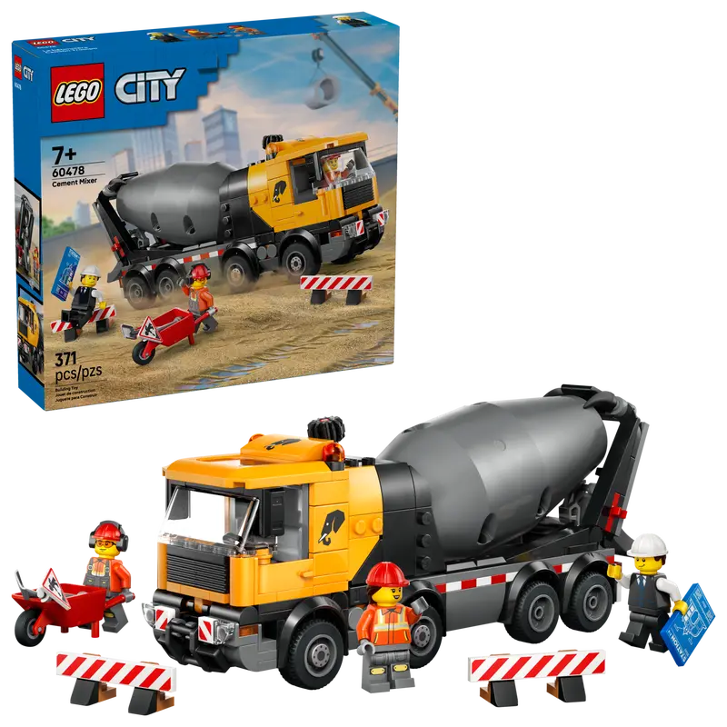 Lego 60478 Cement Mixer