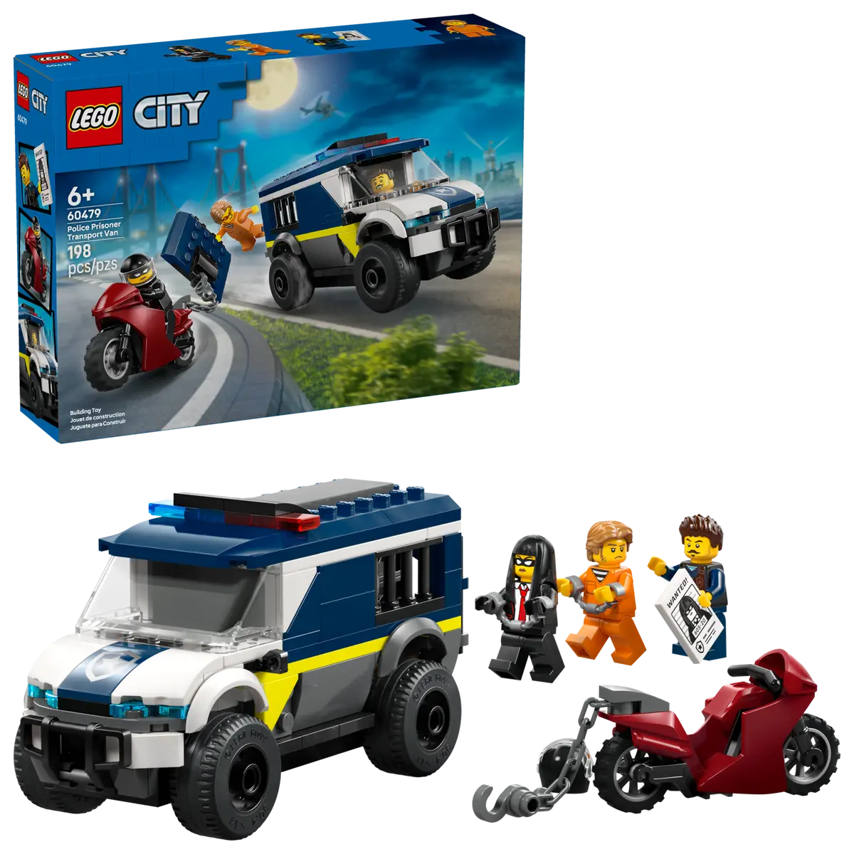 Lego 60479 Police Prisoner Transport Van