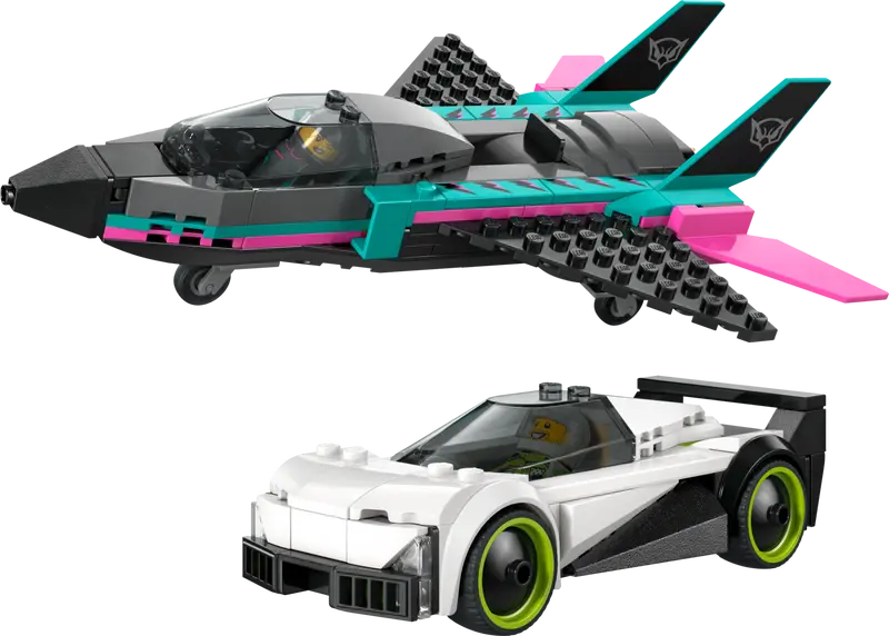 Lego 60489 Jet vs. Car