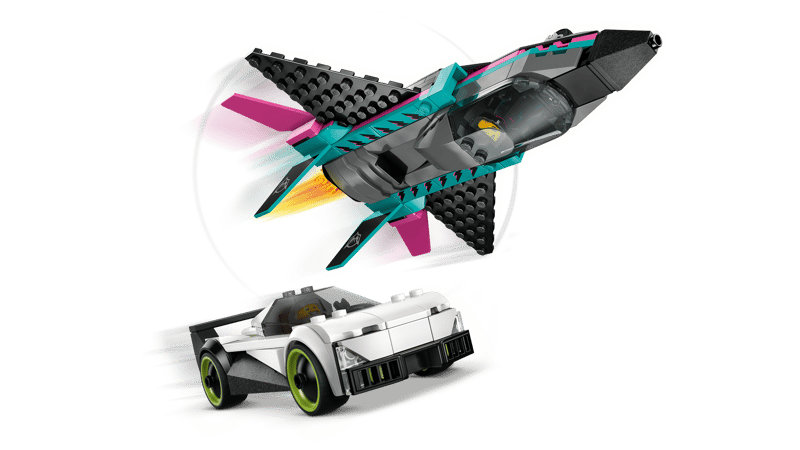 Lego 60489 Jet vs. Car