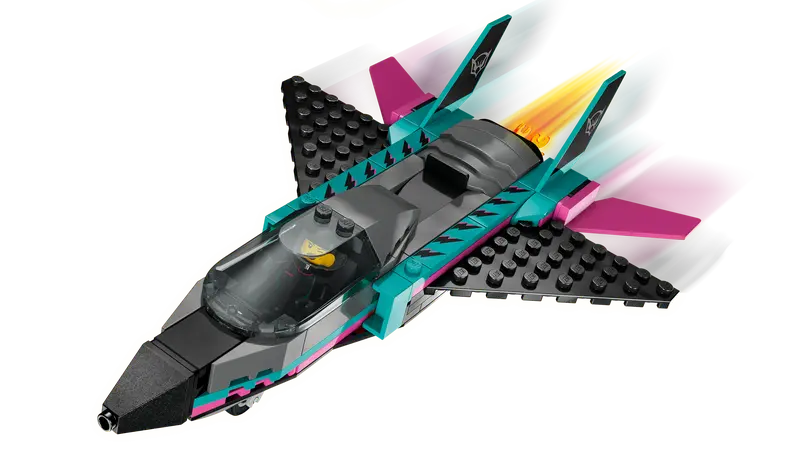 Lego 60489 Jet vs. Car