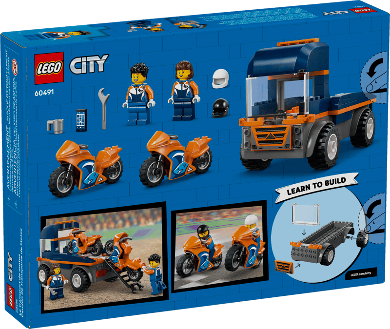 Lego 60491 Motorcycle Transporter
