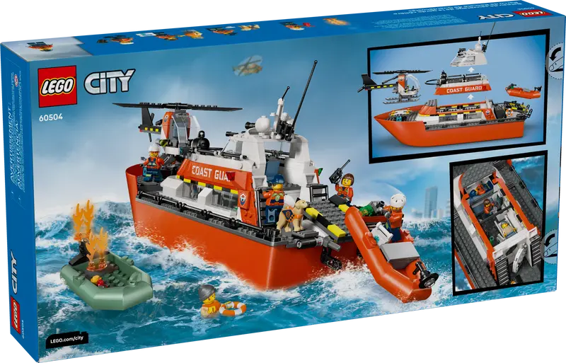 Lego 60504 Coast Guard Rescue Boat & Helicopter