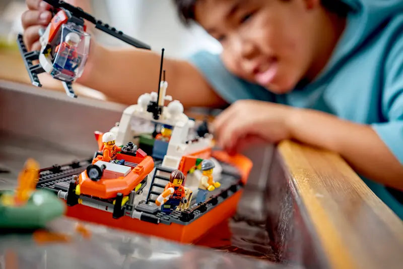 Lego 60504 Coast Guard Rescue Boat & Helicopter