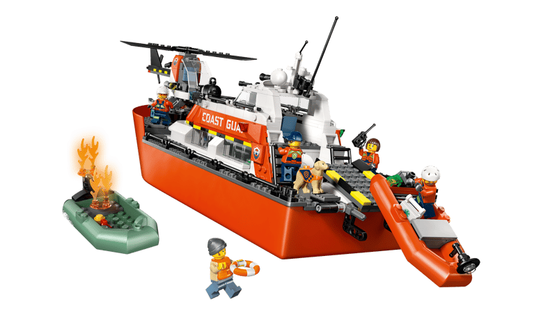 Lego 60504 Coast Guard Rescue Boat & Helicopter