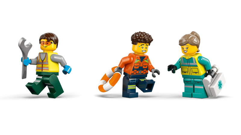 Lego 60505 Airplane Service Truck & Hovercraft