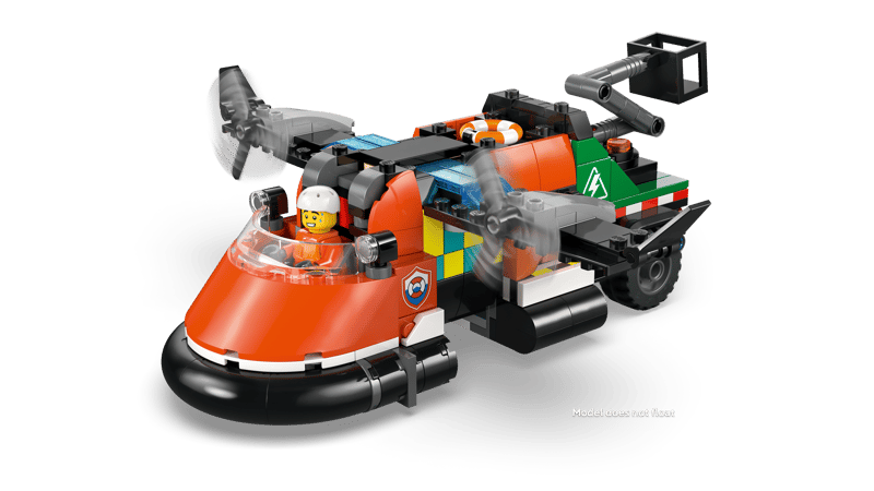 Lego 60505 Airplane Service Truck & Hovercraft