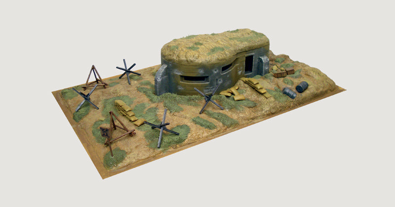 Italeri Bunkers & Accessories 1:72 Scale Set