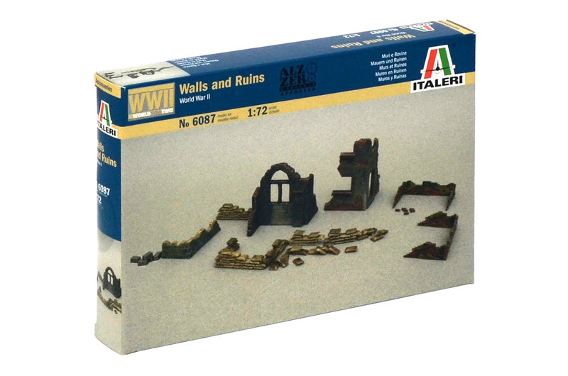 Italeri WW2 Walls & Ruins Set
