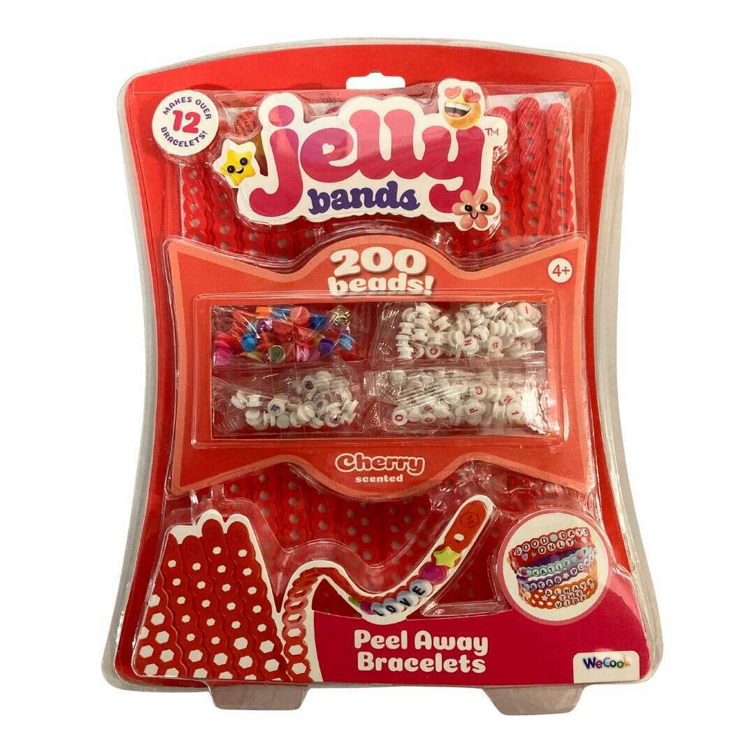 Jelly Bands Cherry Scented Peel Away Bracelets