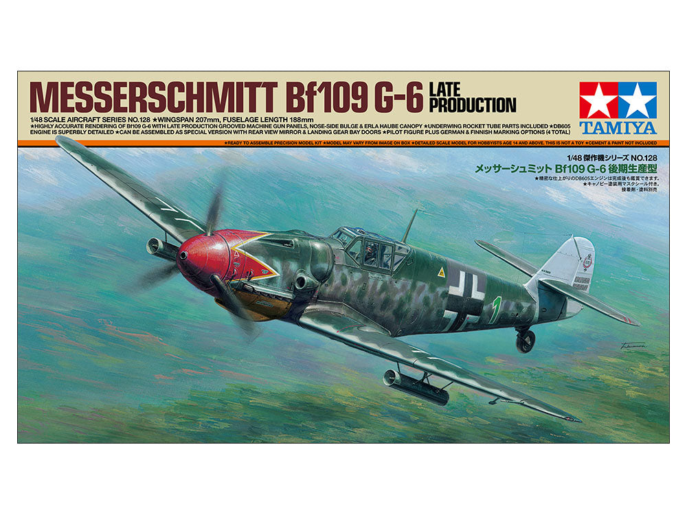 TAMIYA 1/48 Bf109 G-6 Late Model
