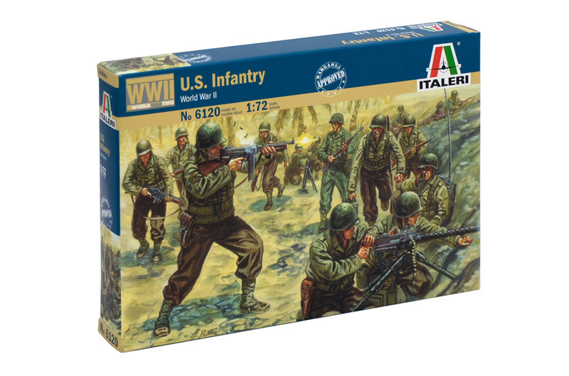 Italeri WWII American Infantry 1:72 Scale Figures