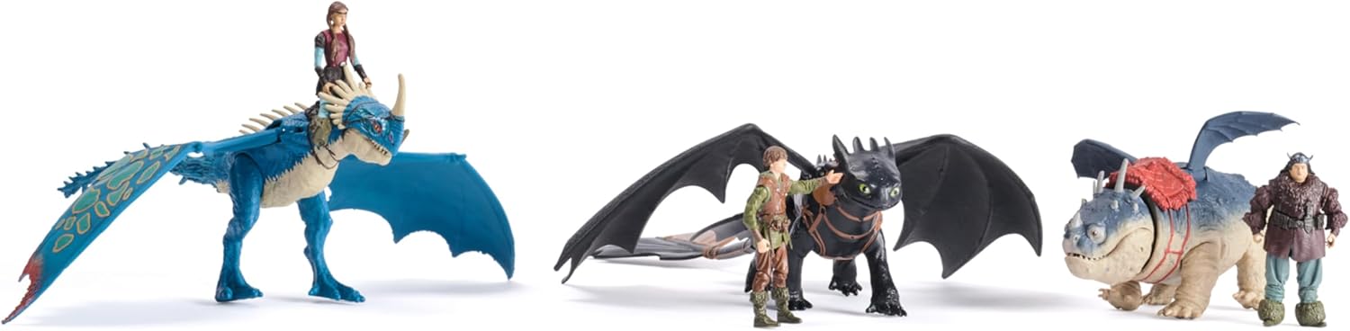 Dreamworks How to Train your Dragon Deadly Nadder & Astrid Action Figure Set