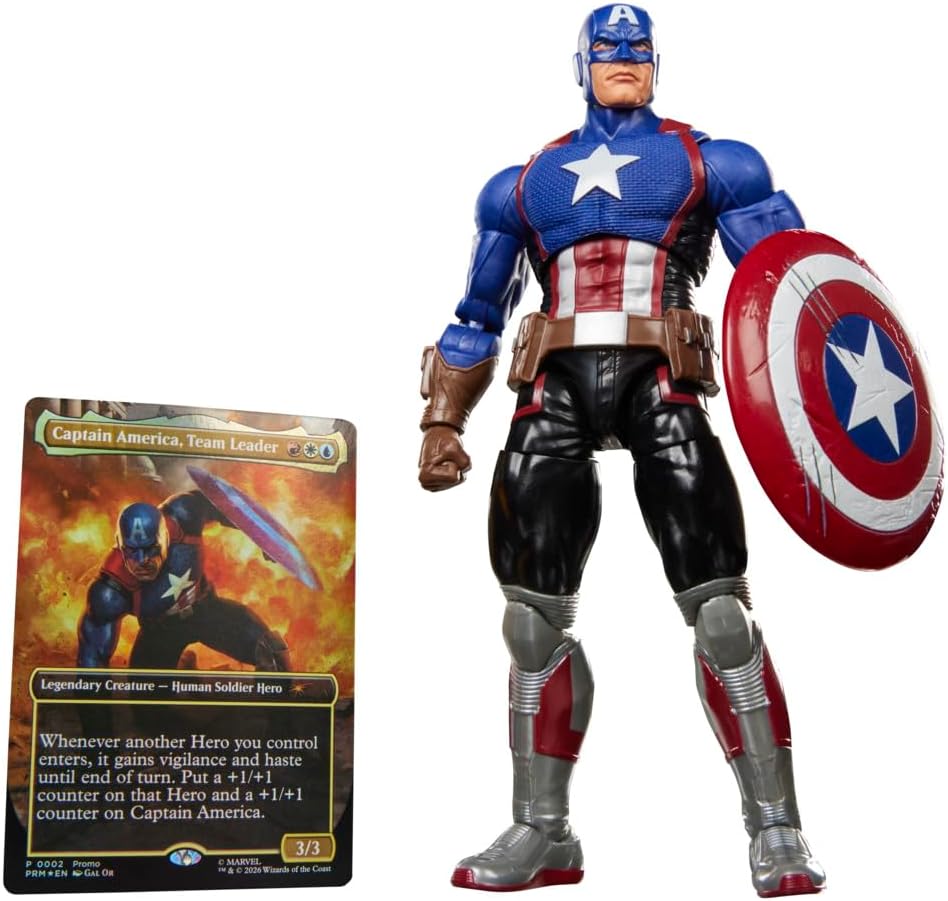 Marvel Legends x Magic the Gathering Captain America