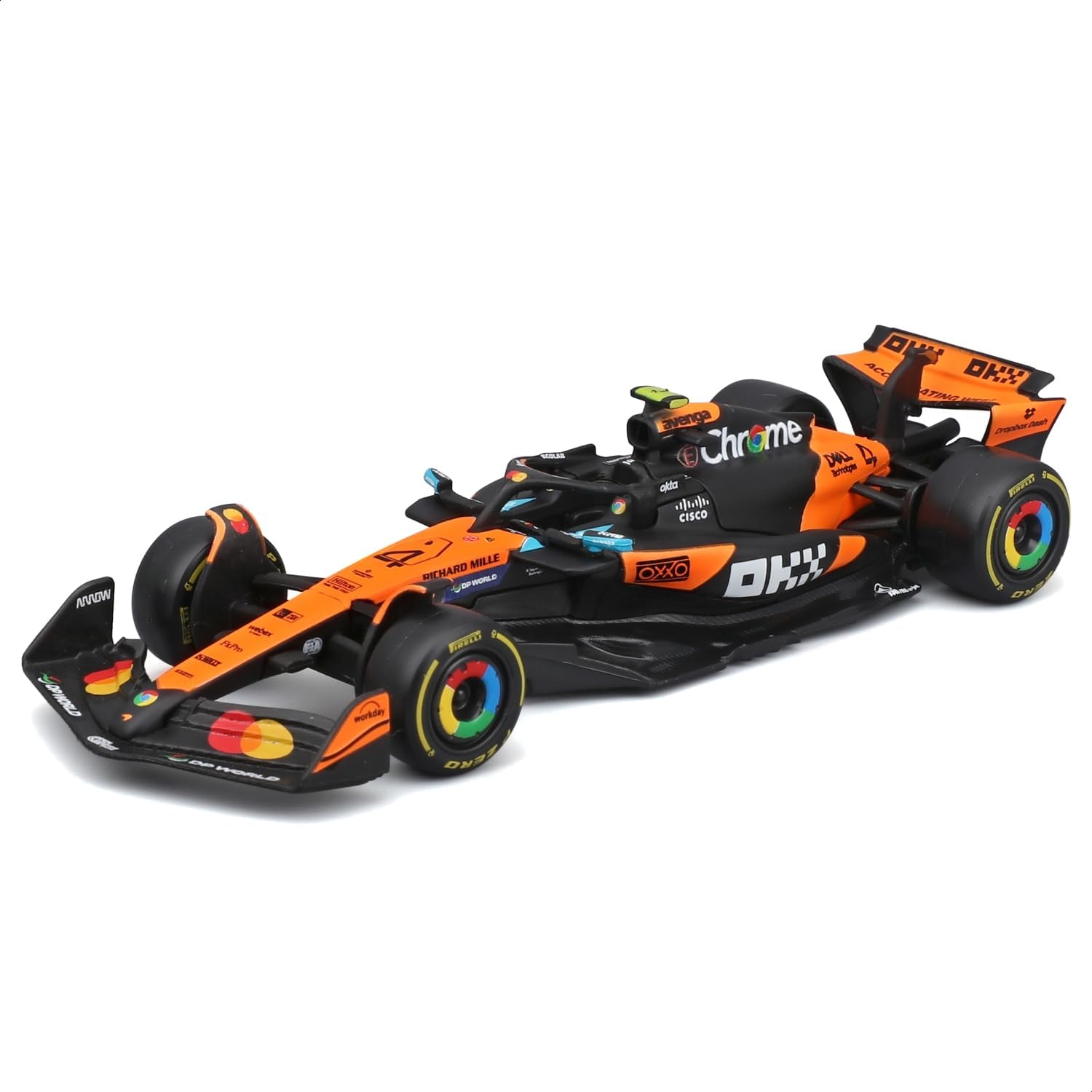 Bburago McLaren MCL39 & Pit Pass Diorama - Norris
