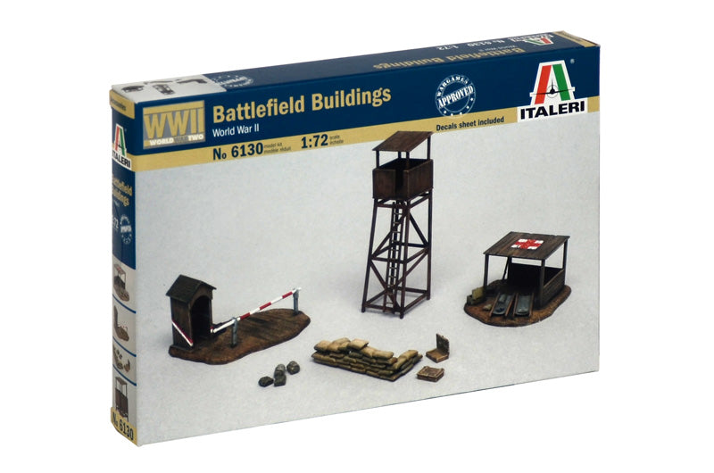 Italeti Battlefield Buildings 1:72 Scale set