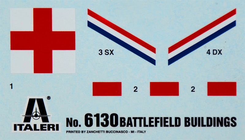 Italeti Battlefield Buildings 1:72 Scale set