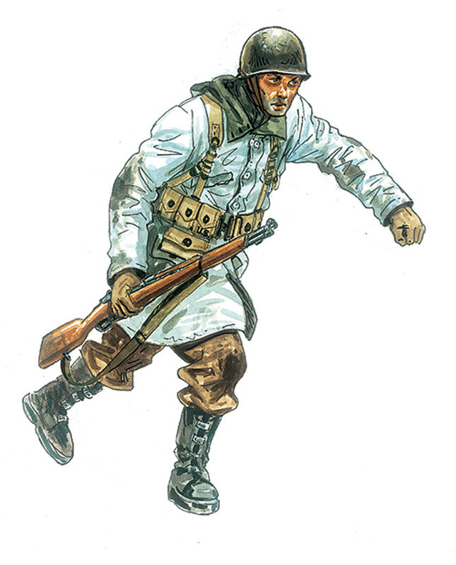 Italeri U.S. Infantry WWII 1:72 Scale Figures