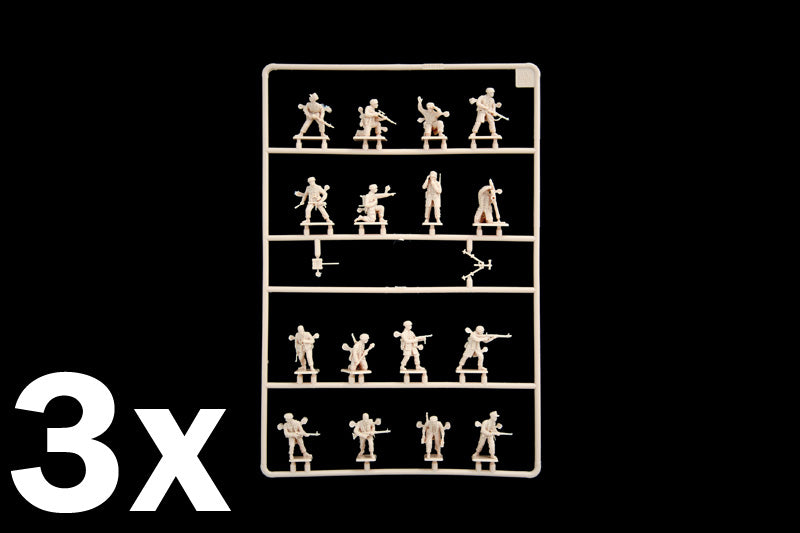 Italeri WW2 German Paratroopers1:72 Scale Soldiers