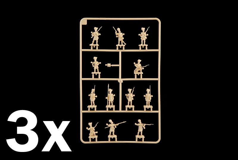 Italeri Scottish Infantry Napoleonic Wars 1:72 Scale Figures
