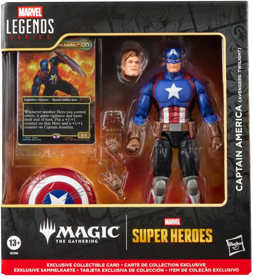 Marvel Legends x Magic the Gathering Captain America