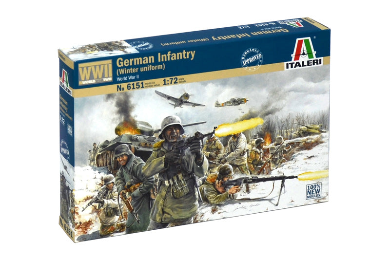 Italeri WW2 German Winter Troops 1:72 Scale