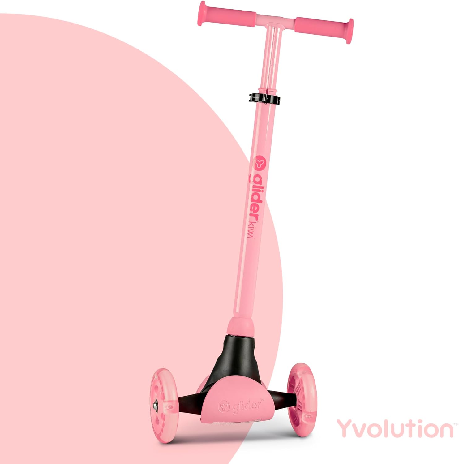 Yvolution Kiwi Glider Scooter - Pink