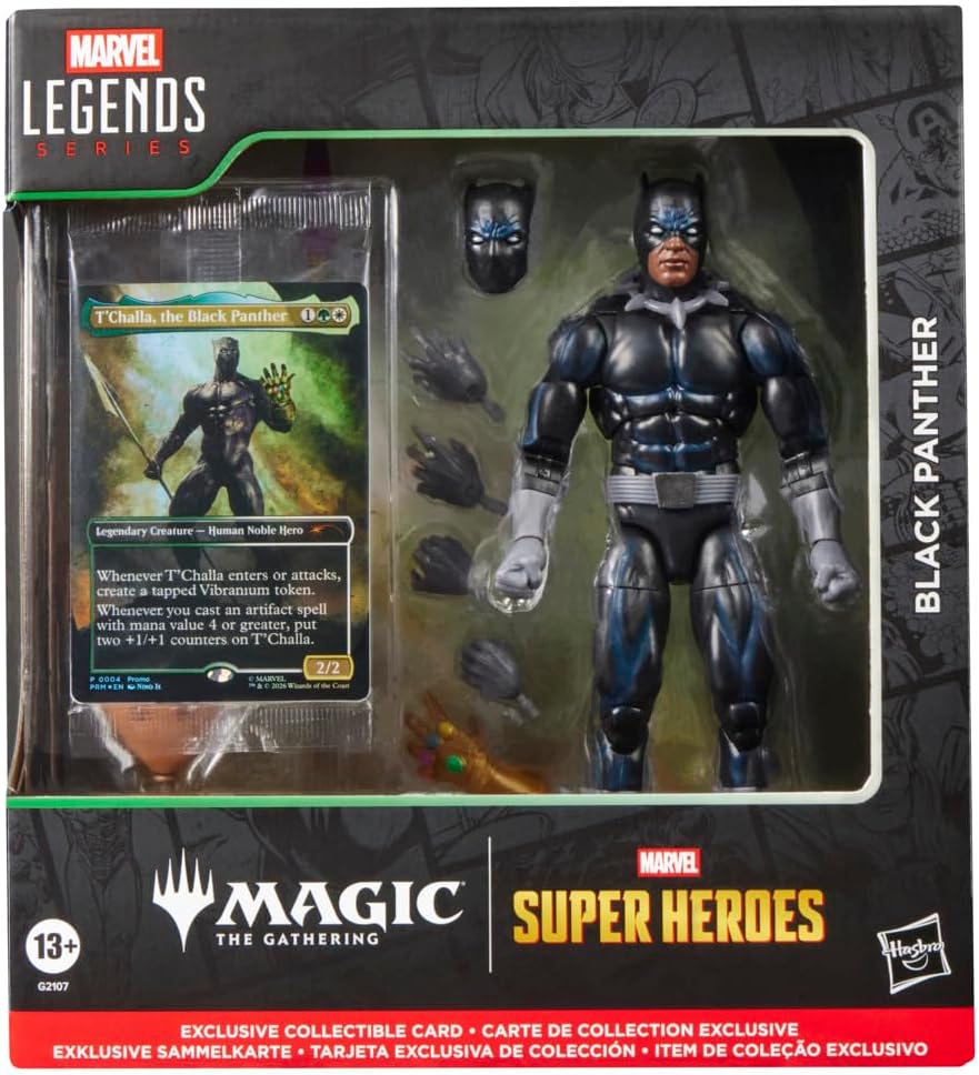 Marvel Legends x Magic the Gathering Black Panther