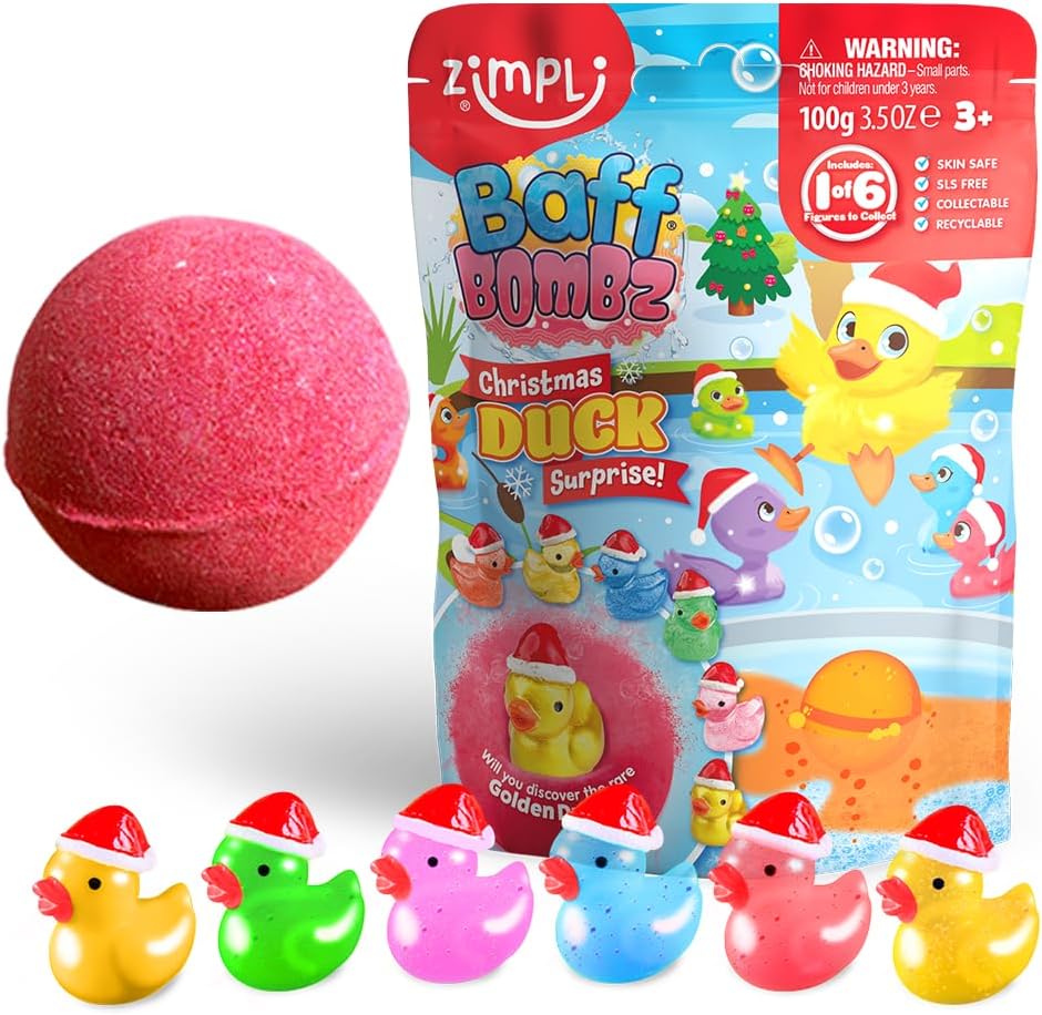 Baff Bombz: Christmas Duck Surprise Bathbomb