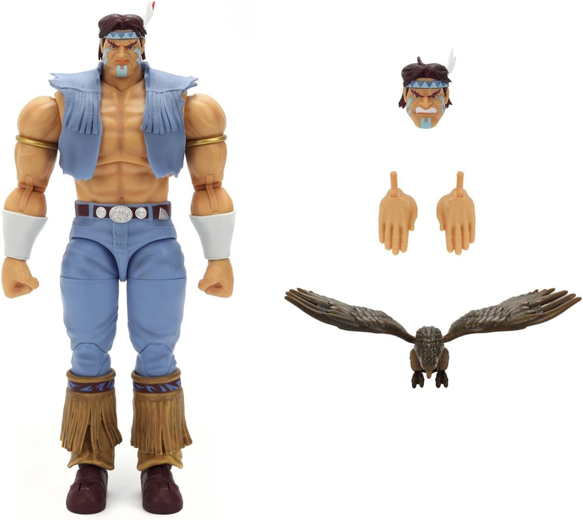 Jada Street Fighter II T Hawk 8" Action Figure