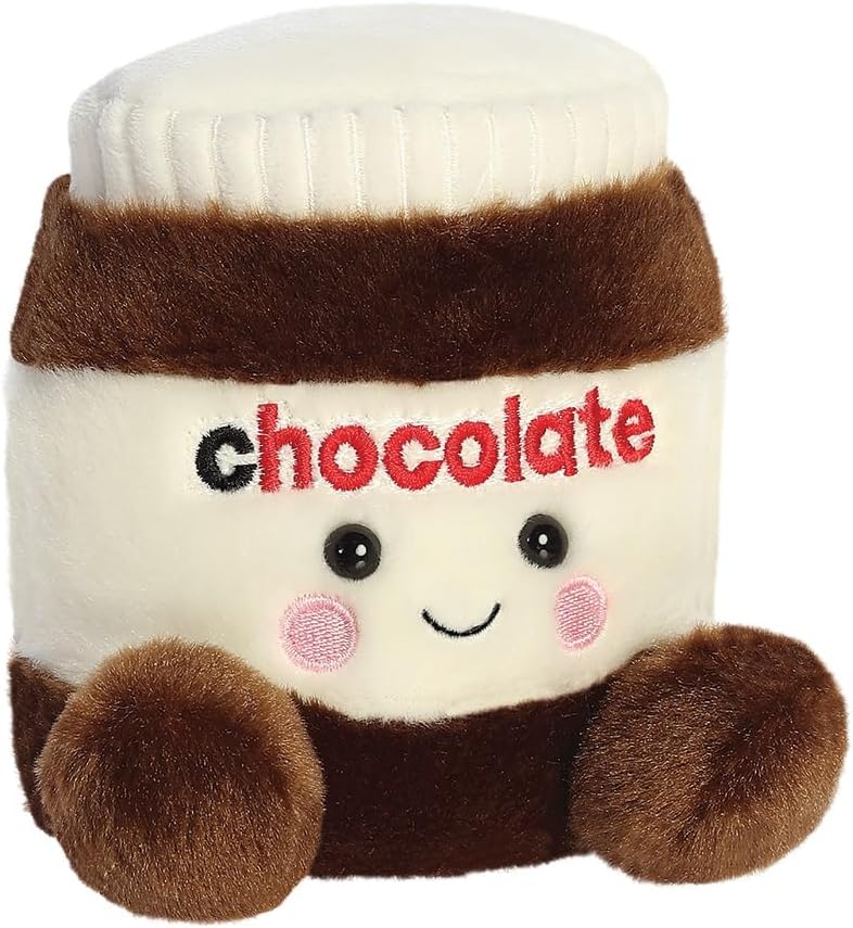 Palm Pals Silky Chocolate Spread 12cm Soft Toy
